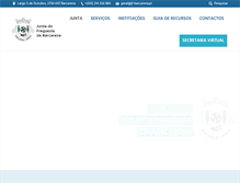 Tablet Screenshot of jf-barcarena.pt